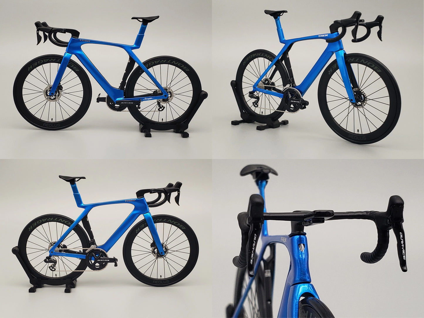 PREASSEMBLED & PAINTED - Hobbit Bike 1/12 Road Bike Model - HB01-0017A - TREK Madone Gen 7