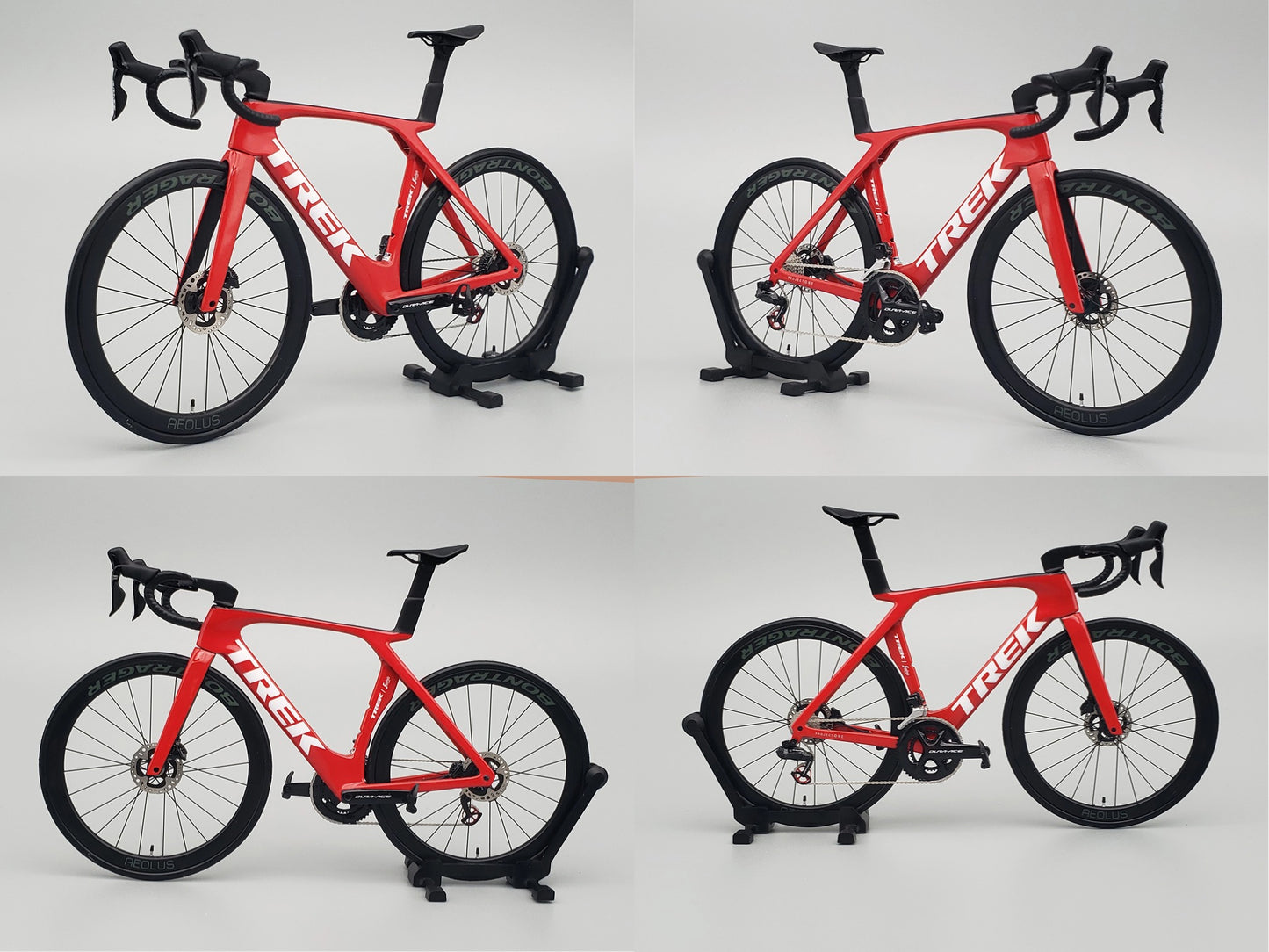 PREASSEMBLED & PAINTED - Hobbit Bike 1/12 Road Bike Model - HB01-0017A - TREK Madone Gen 7