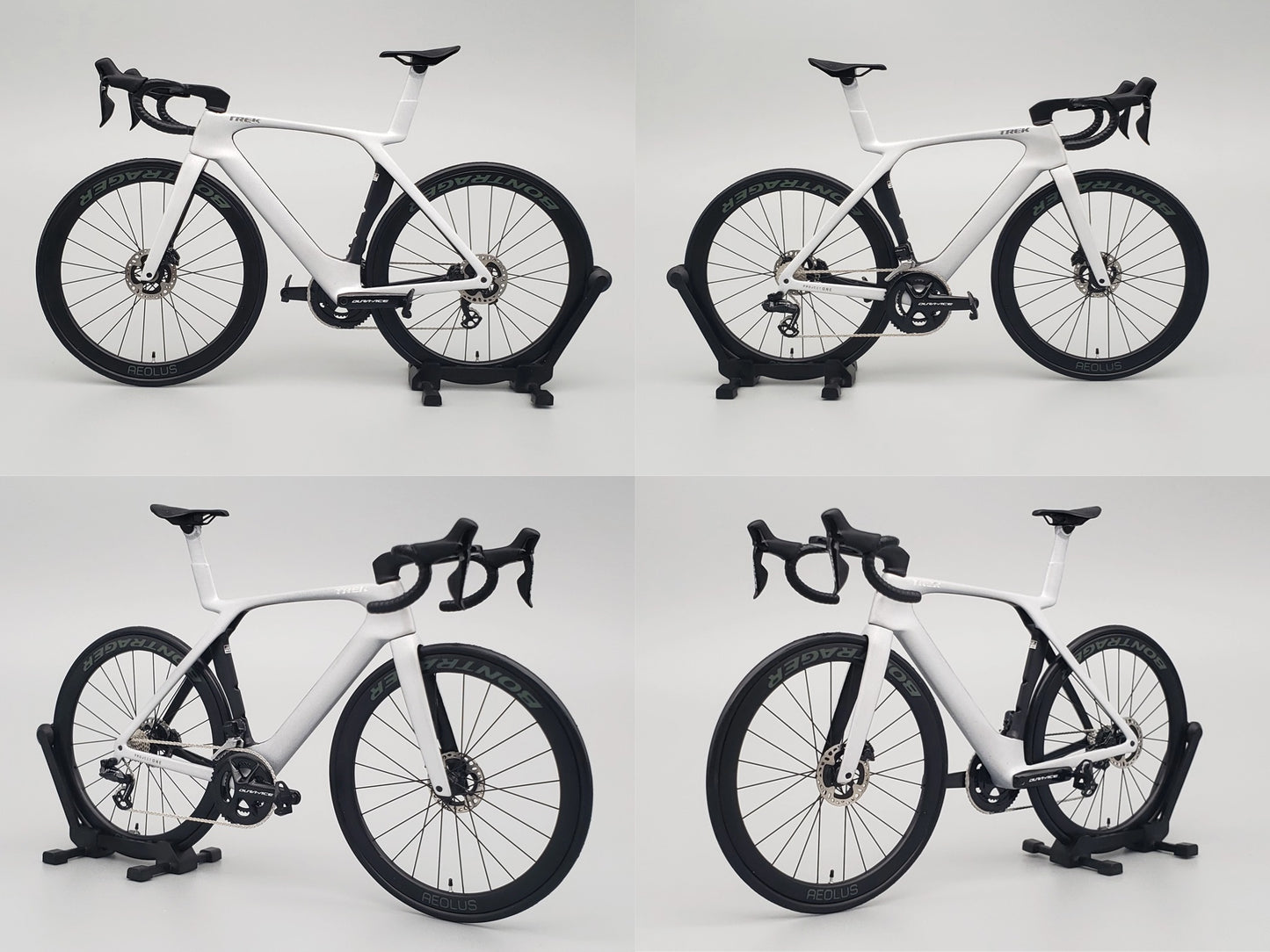 PREASSEMBLED & PAINTED - Hobbit Bike 1/12 Road Bike Model - HB01-0017A - TREK Madone Gen 7
