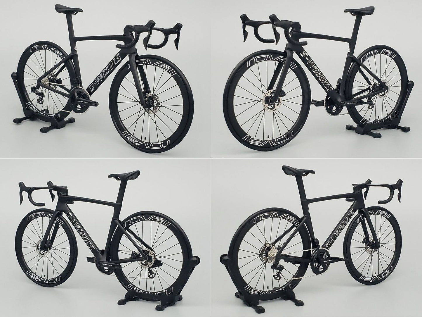 PREASSEMBLED & PAINTED - Hobbit Bike 1/12 Road Bike Model - HB01-0012A - Specialized S-Works Venge