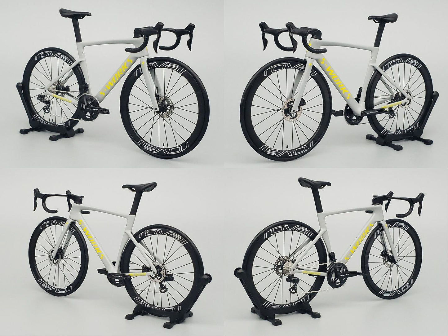 PREASSEMBLED & PAINTED - Hobbit Bike 1/12 Road Bike Model - HB01-0012A - Specialized S-Works Venge