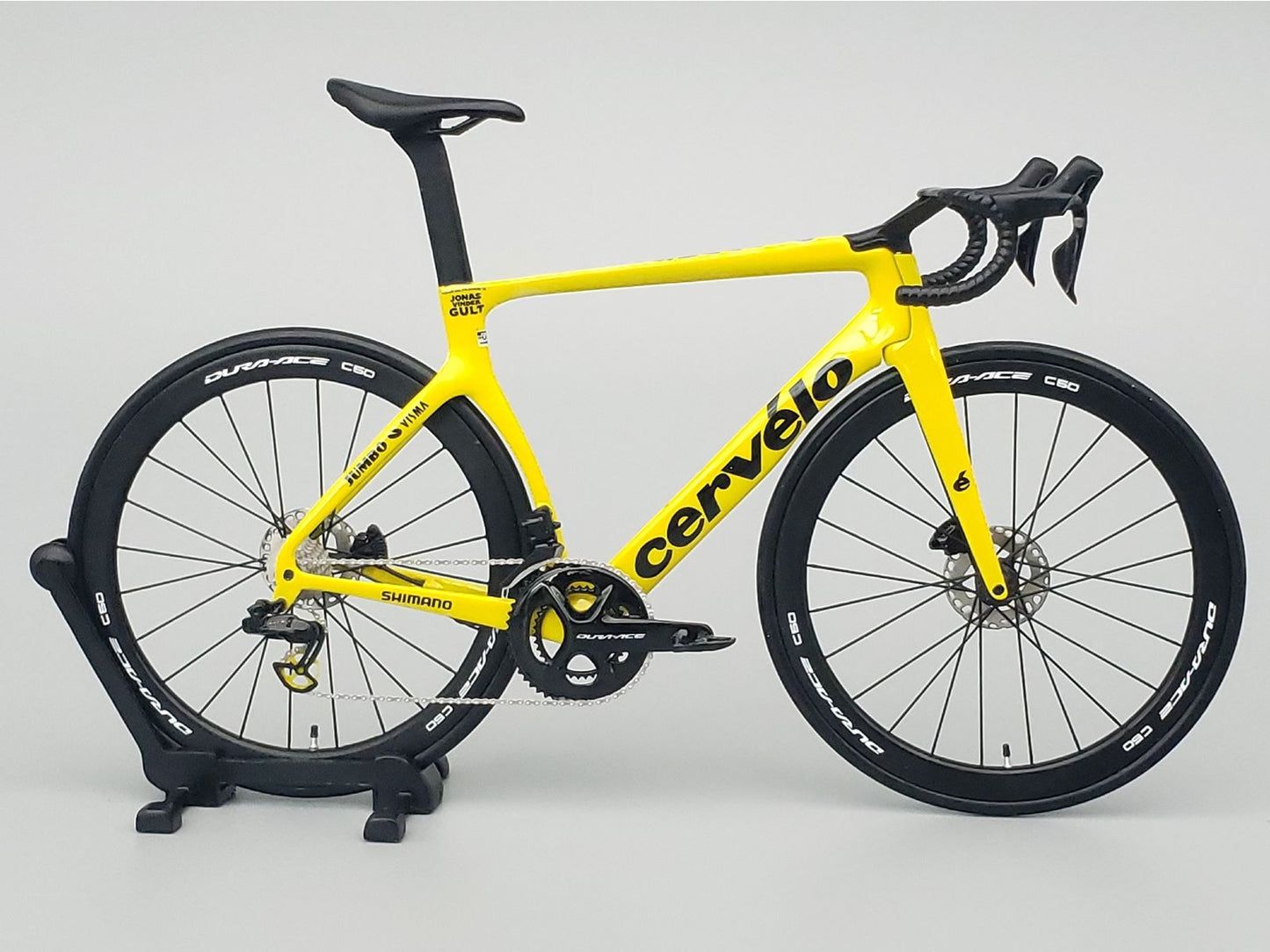 UNPAINTED/UNASSEMBLED White Mold - Hobbit Bike 1/12 Scale Plastic Road Bike Model Kit - HB01-0010 - Cervelo S5